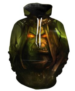 World Of Warcraft Thrall Wow Classic Thrall Hoodie 3D