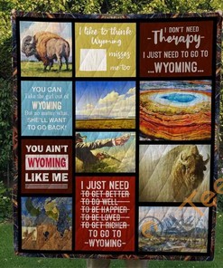 Wyoming Quilt Blanket Bedding Set