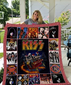 Xmas Kiss Collected Quilt Blanket Bedding Set for Home Décor