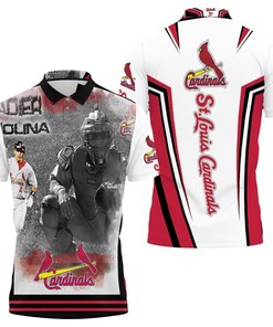 Yadier Molina St Louis Cardinals Catcher 4 Legend 3D All Over Print Polo Shirt