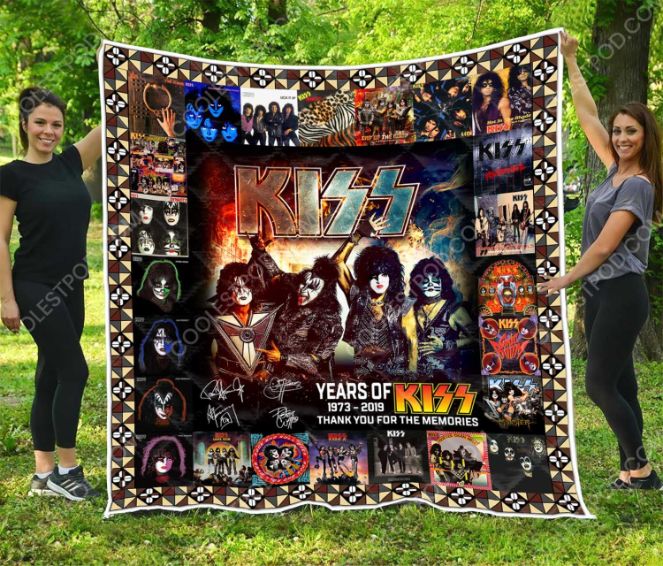 Years Of Kiss Band Memories Quilt Blanket Bedding Set