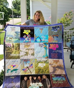 Yes Band Live Albums Quilt Blanket Bedding Set