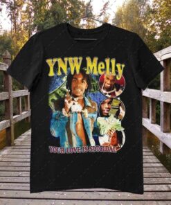 Ynw Melly Vintage Inspired 90'S Rap Unisex T Shirt