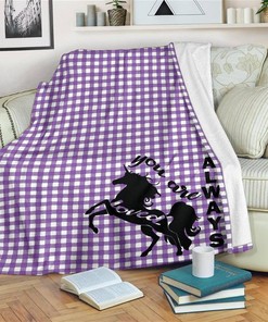 You Are Loved Unicorn Unicorn Lover Sherpa Fleece Blanket Gifts for Family, for Couple