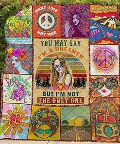 You May Say I’M A Dreamer But I’M Not The Only One Quilt Blanket Bedding Set