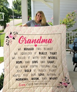 You'll Feel Our Love Within It Morning Noon And Night Personalized Quilt Blanket Bedding Set