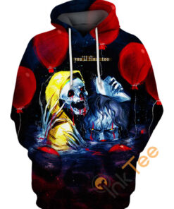 You?ll Float Too Pennywise Hoodie 3D