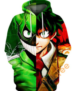 Young Hero Split Hoodie 3D