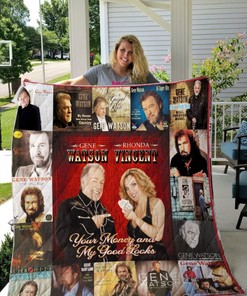 Your Money And My Good Looks Gene Watson Albums For Fans Collection Quilt Blanket Bedding Set