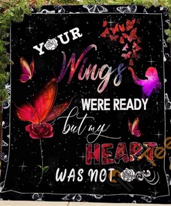 Your Wings Were Ready Quilt Blanket Bedding Set