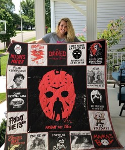 You're Doomed Friday The 13th Collection For Fans Quilt Blanket