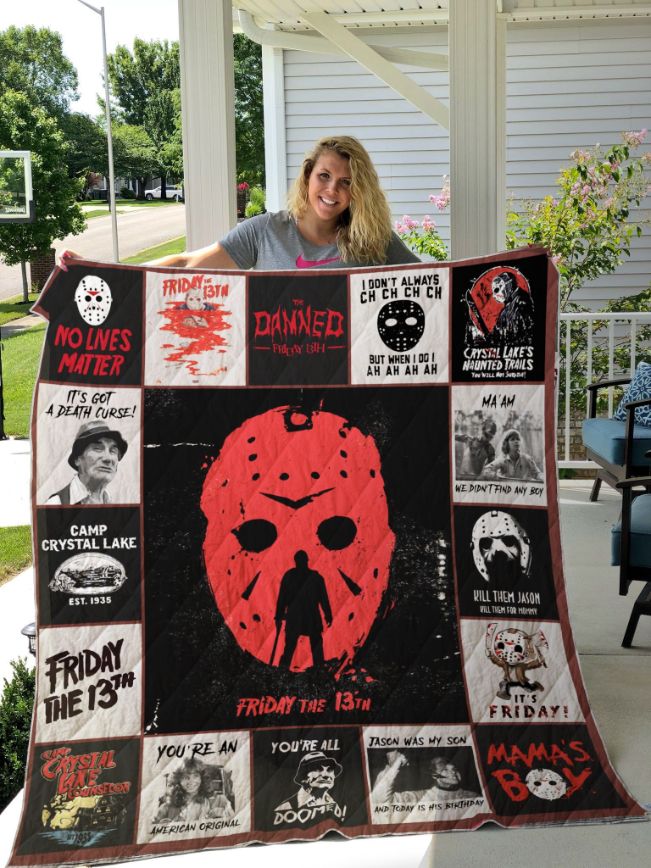 You're Doomed Friday The 13th Collection For Fans Quilt Blanket Bedding Set