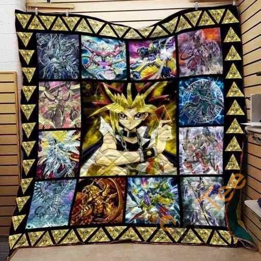 Yu Gi Oh For Fans Anime Quilt Blanket Bedding Set