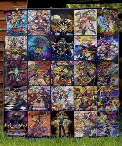 Yu-Gi-Oh Quilt Blanket Bedding Set