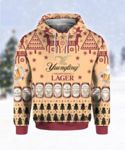 Yuengling Lager Beer Print Ugly Hoodie 3D