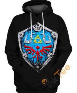 Zelda Hylian Shield Hoodie 3D