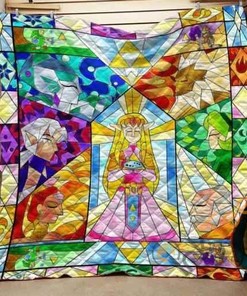 Zelda Seven Sages Art Quilt Blanket Bedding Set