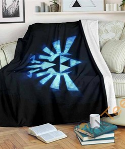 Zelda Sherpa Fleece Blanket Gifts for Family, for Couple