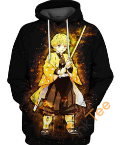 Zenitsu Agatsuma Hoodie 3D