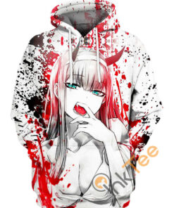Zero Two Hoodie 3D