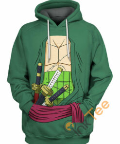 Zoro Chest Scar Hoodie 3D