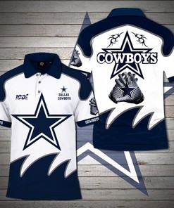 100Th Nfl Dallas Cowboys 3D Printed Polo 3D Tshirt Hoodie Sweater