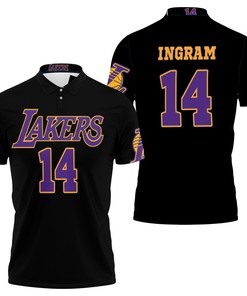 14 Brandon Ingram Lakers Jersey Inspired Style Polo Shirt
