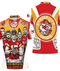 2021 Super Bowl Kansas City Chiefs Afc West Division Champions 3D Polo Shirt