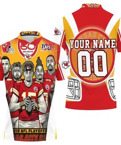 2021 Super Bowl Kansas City Chiefs Afc West Division Champions Personalized Polo Shirt