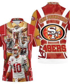 2021 Super Bowl San Francisco 49Ers Nfc Division Champions 3D Polo Shirt