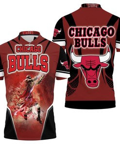 23 Michael Jordan Chicago Bulls Polo Shirt