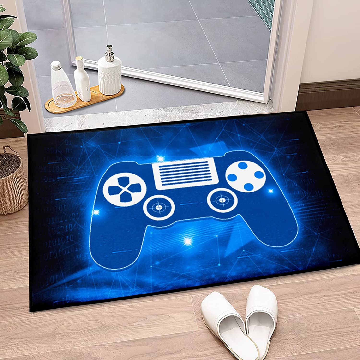 3D Gamer Carpet Decor Game Area Rugs - Game Printed Living Room Mat Bedroom Controller Player Boys Gifts Home