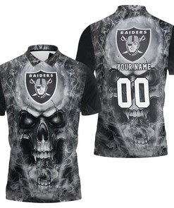 3D Skull Oakland Raiders 3Ds Sweatshirt Pullover 3D Personalized Polo Shirt