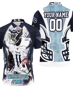 A.J.Brown Tennessee Titans Super Bowl 2021 Afc South Champions Personalized Polo Shirt