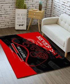 ANGELWARDROBE Gaming Area Rug for Bedroom - Kids Gamepad Floor Rugs for Living Room and Gamer Doormat