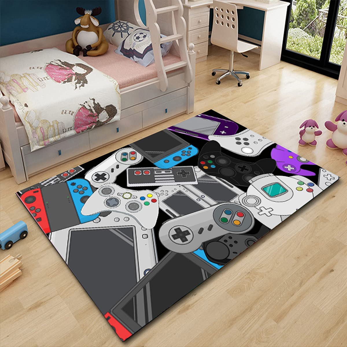 Add Style to Your Little Gamer's Room with Carpets for Kids