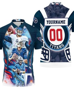 Afc South Division Champions Tennessee Titans Super Bowl 2021 Personalized Polo Shirt All-Over Print
