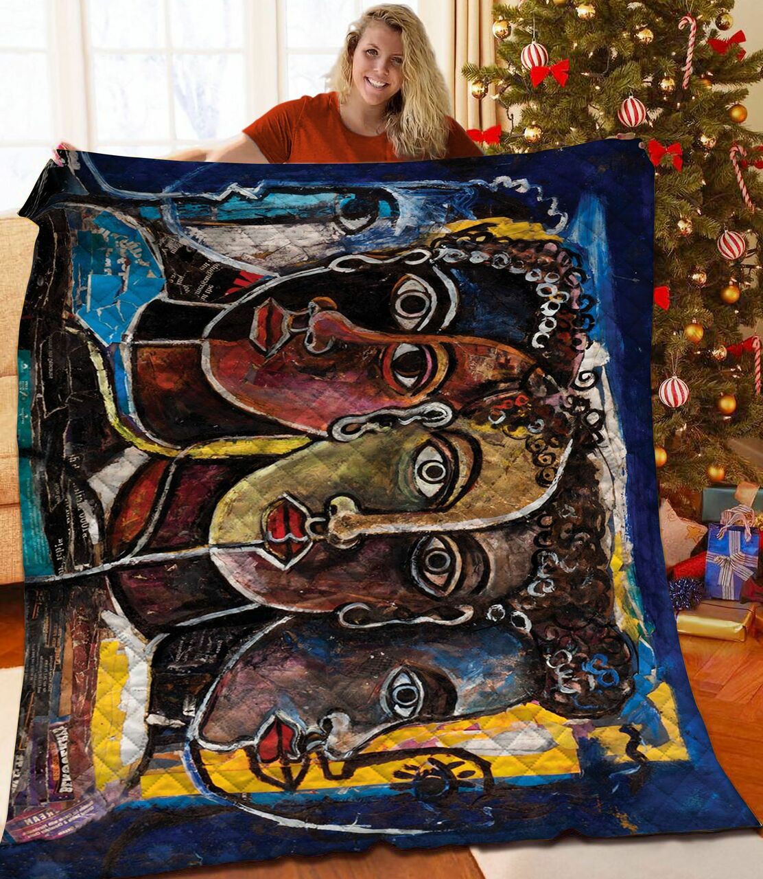 Africa Quilt Bedding Set Bedroom Decor Gifts for Africa Lovers