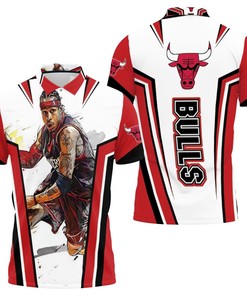 Allen Iverson Chicago Bulls Nba Polo Shirt