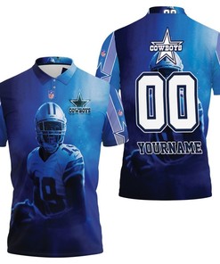 Amari Cooper 19 Dallas Cowboys 3D Personalized Polo Shirt