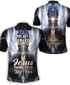 Amazing Christian Jesus - Jesus Think I'M To Die For Polo Shirt