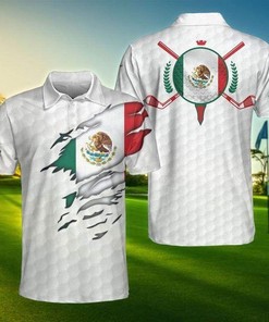 Amazing Mexican Golf Player Polo Shirt