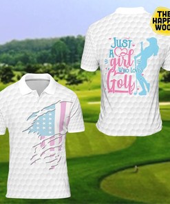 America Golf Girl Polo Shirt