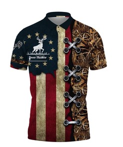 American Deer Hunter Polo Shirt All Over Print