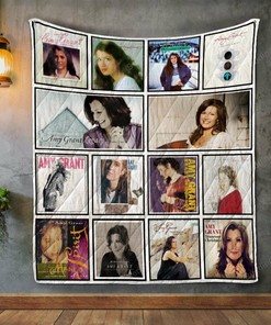 Amy Grant Album Covers Quilt Bedding Set Blanket Bedroom Decor, Gifts for Family