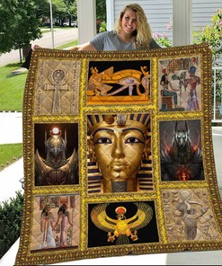 Ancient Egypt Like Personalized Quilt Bedding Set for Home Decoration, Gifts for Family