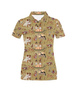 Ancient Greek Classic Pattern Design Women's Polo Shirt