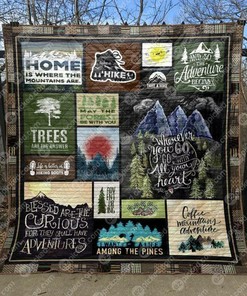 And So The Adventure Begins Quilt Blanket Bedding Set for Home Decoration and Family Gifts