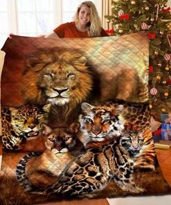 Animal Quilt Bedding Set with Personalized Name Option, Perfect for Bedroom Decor and Family Gifts
