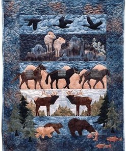 Animals Quilt Bedding Set Bedroom Decor for Family